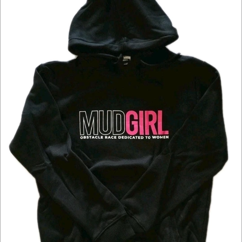 Black and Pink Women's Hoodie